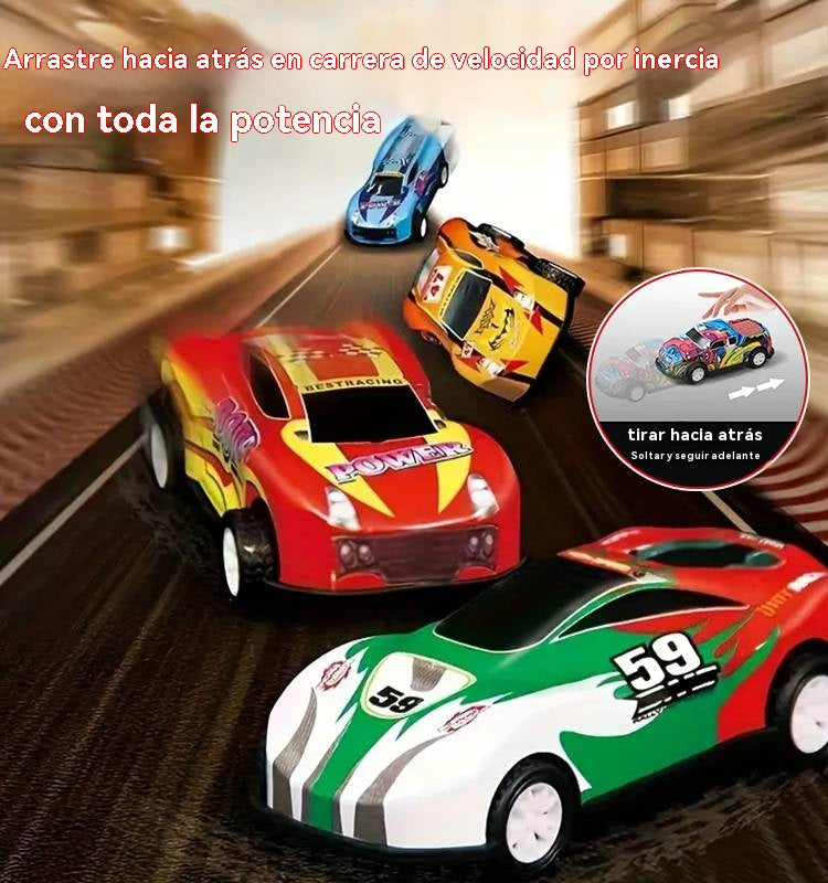 🎁48 uklonjivih mini automobila s ugrađenom garažom