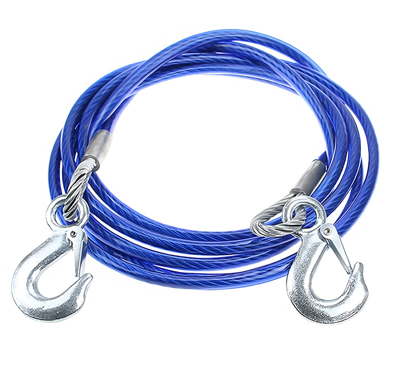 ⛓️🚗Autóvontatókötél, húzókötél, mentőkötél – 4m 3 tonna, 4m 5 tonna, 5m 7 tonna, biztonsági kiegészítők