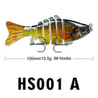 10 cm Classic Lure Lure Bionic Plastikowa przynęta