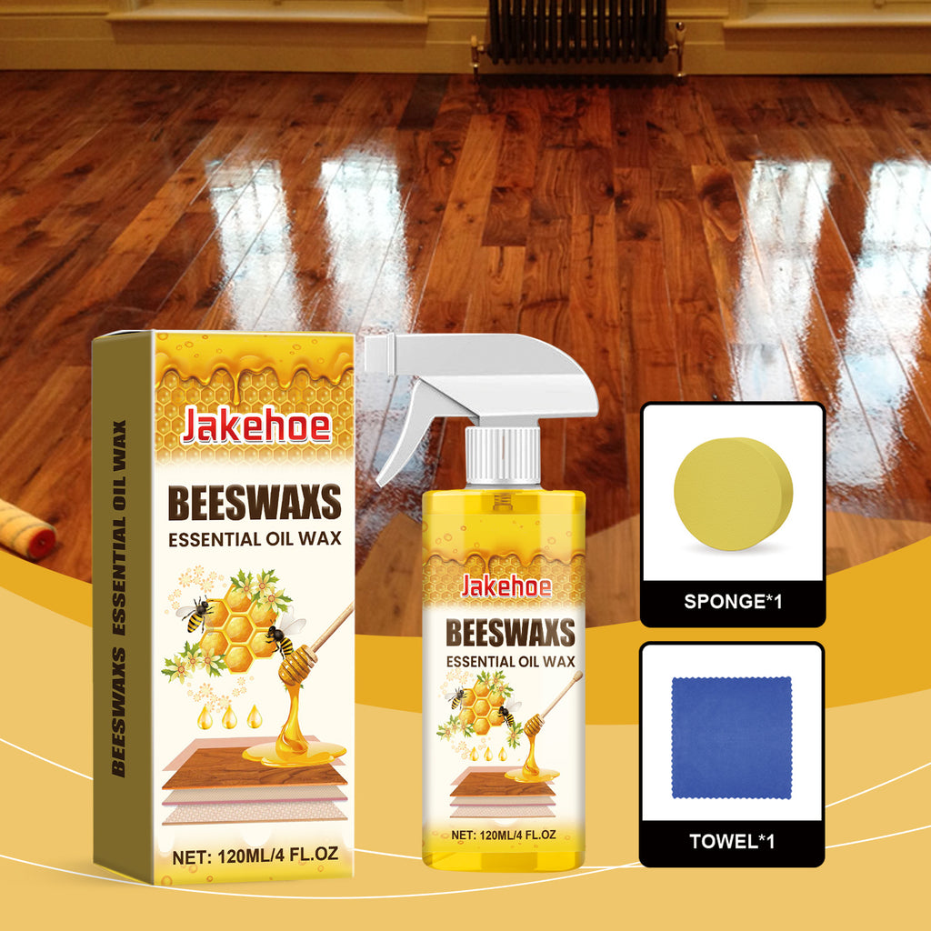 【Vásároljon 1-et, kapjon 1-t ingyen】120 ml-es fa polírozó spray (szivaccsal és kendővel) bútorok ápolására, repedések megelőzésére és a festék védelmére.