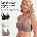 😍【Výprodejová akce: kup 1, získej 1 zdarma!】Dámská jednodílná podprsenka bez kostic ❤️【40-95 kg】