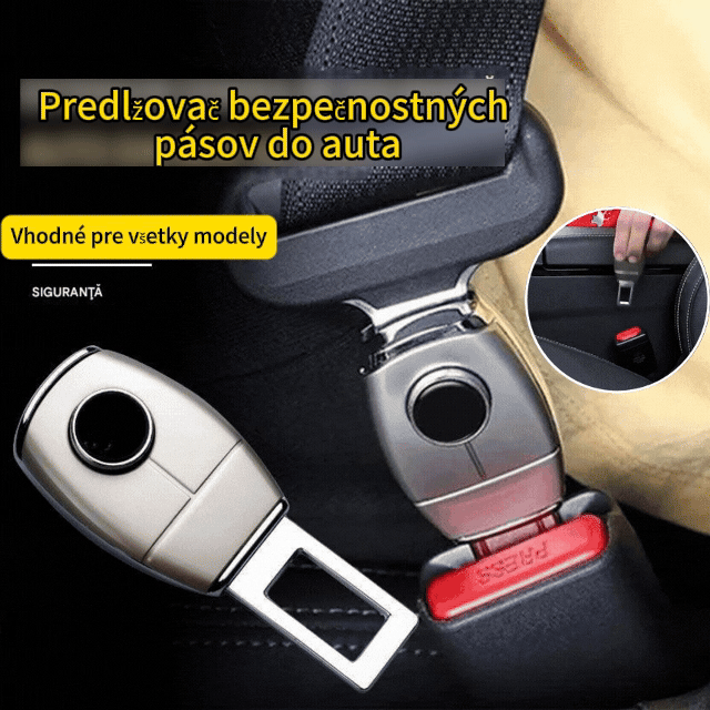 💥💥【Kúpte jeden a jeden dostanete zadarmo】🚗👍Kovový predlžovač bezpečnostného pásu do auta