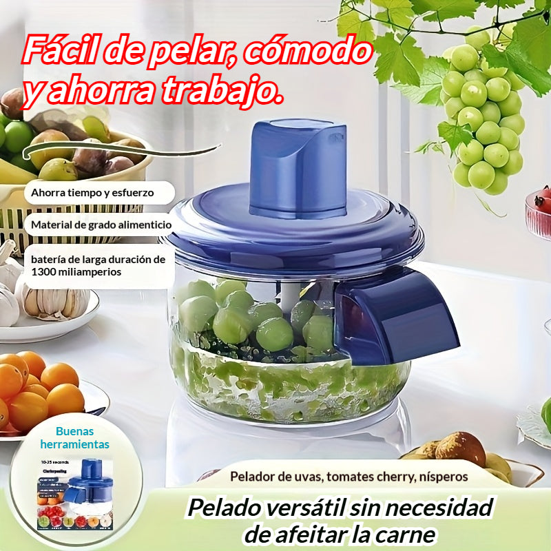 ⏳Oferta por tiempo limitado: 49% de descuento⏰ Pelador eléctrico transparente para frutas y verduras🍇🧄