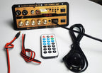 🔊【30% popusta】🎶📣12V/24V Bluetooth DSP pojačalo sa zaslonom, TF/USB utor, pogodno za automobilske sustave