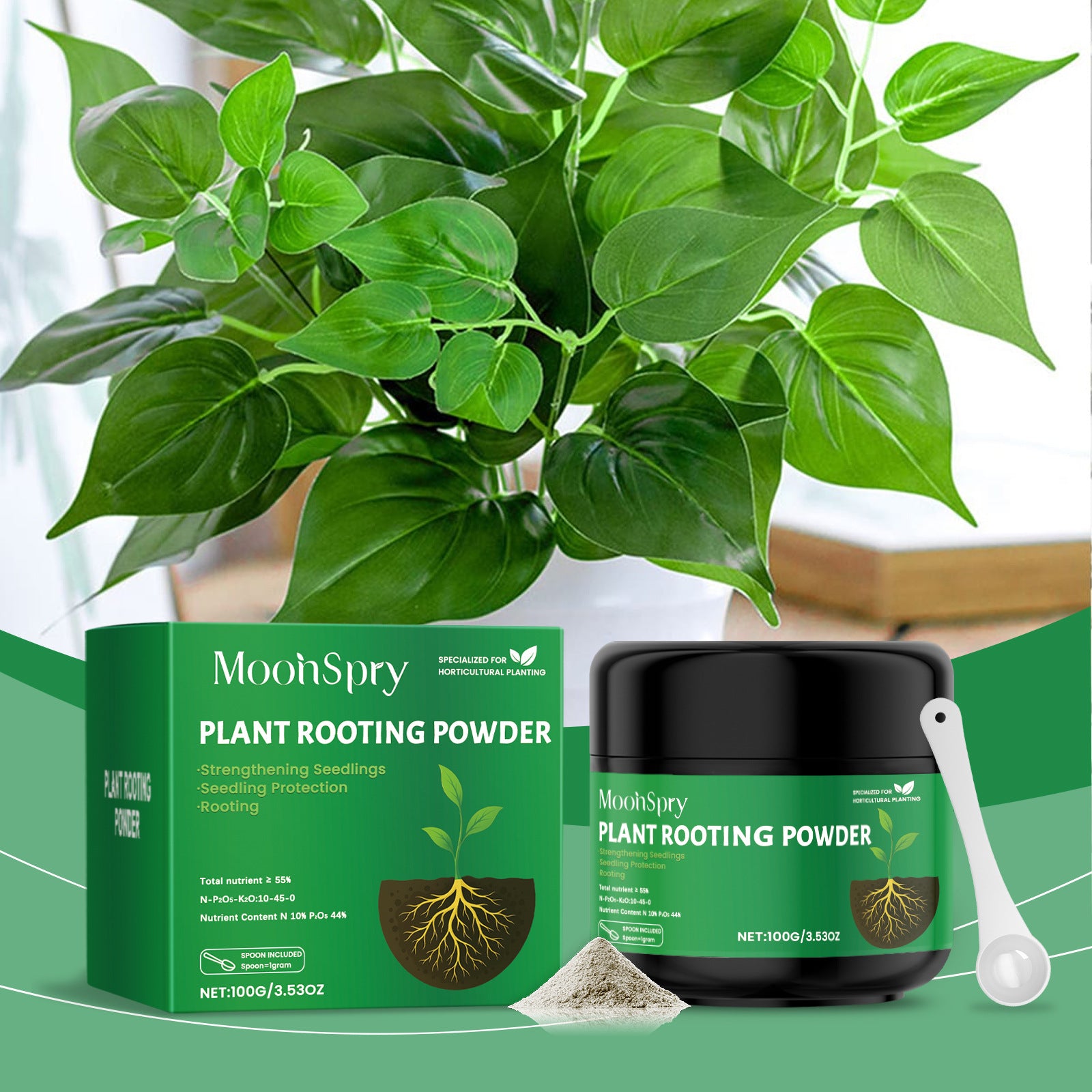 🌱🌳Aktivátor živín do pôdy pre rastliny, podporuje rast koreňov a vývoj sadeníc rastlín a kvetov