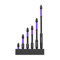 🔥🧰【25+50+65+70+90+150mm】Unaprijeđeni nastavak odvijača visoke tvrdoće, s jakim magnetizmom, protuklizan, čvrst i izdržljiv