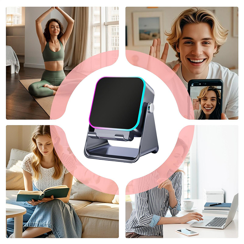 🔥📢 50% kedvezmény! 5 az 1-ben Bluetooth hangszóró vezeték nélküli töltéssel és állítható telefon tartóval 🎶⚡