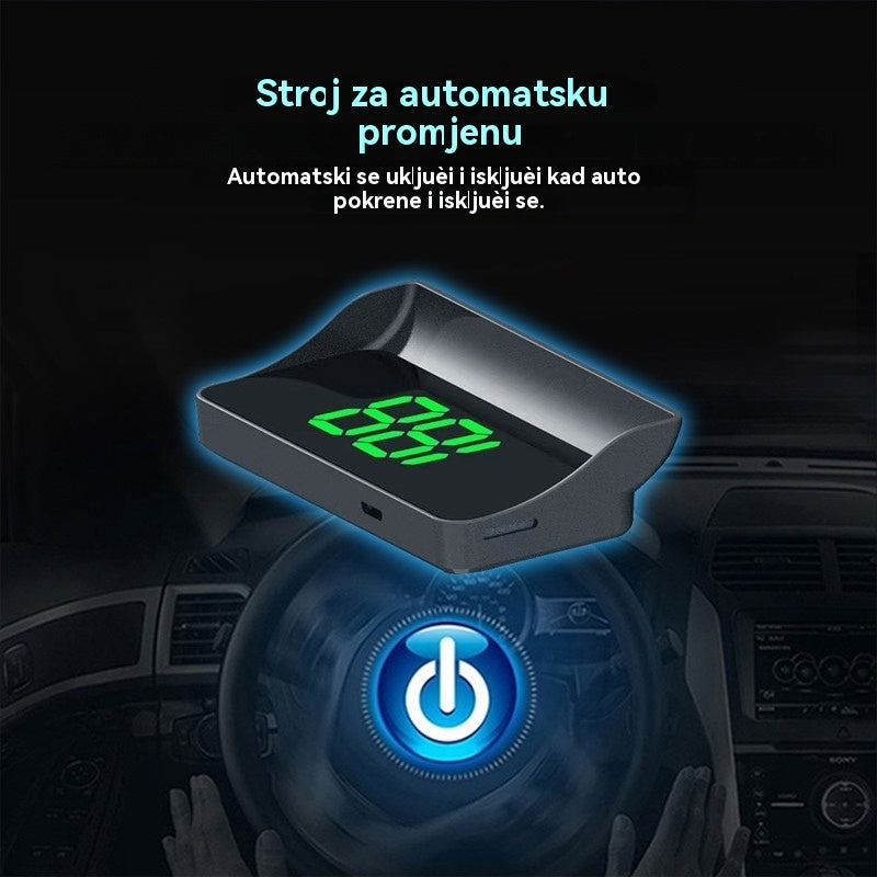 🚗Automobilski HUD zaslon｜HD GPS projekcija｜Brzina u stvarnom vremenu i sigurnija vožnja