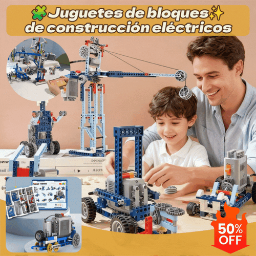 🔥【396 piezas】Juguete de bloques de construcción eléctricos