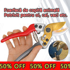 🐏✂️【Akcija – Popust do 50%!】Škare za šišanje ovčjih, kravljih i konjskih kopita, višenamjenske vrtne škare