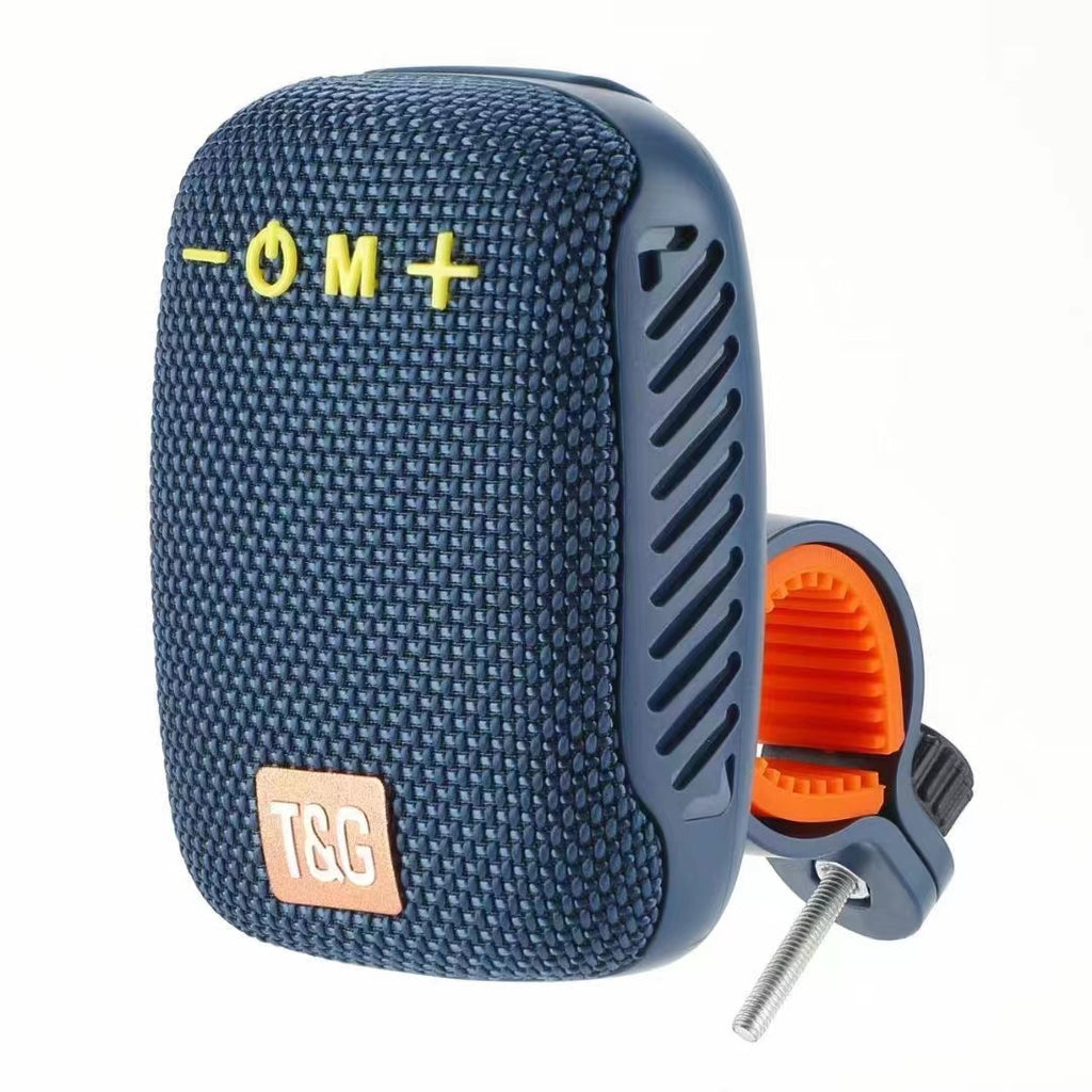 🔥🎶【Akár 50% kedvezmény + Ingyenes szállítás】Hordozható Bluetooth hangszóró tartóval, kültéri kerékpározáshoz, víz- és ütésálló