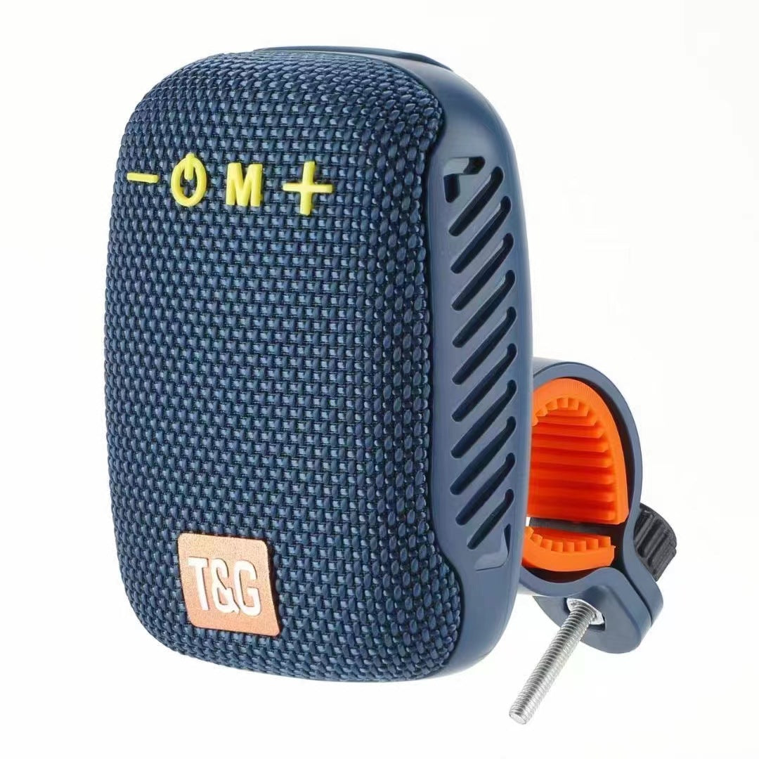 🔥🎶【Akár 50% kedvezmény + Ingyenes szállítás】Hordozható Bluetooth hangszóró tartóval, kültéri kerékpározáshoz, víz- és ütésálló