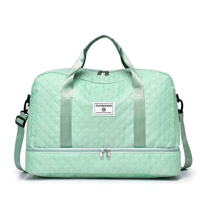 🔥【40% popusta + Besplatna dostava】Elegantna putna torba velikog kapaciteta s dizajnom za odvajanje suhog i mokrog, može se koristiti i kao torba za jogu i fitness