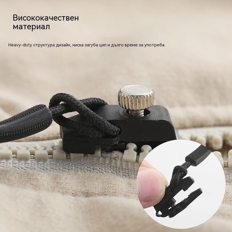 🛒【Купете 20, вземете 20 безплатно】Универсален инструмент за ремонт на ципове, инструмент за ремонт на ципове, универсална глава за цип, подходящ за различни видове ципове