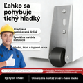 🧰✨【12 koliesok + 48 skrutiek】🚪 Podpera posuvných dverí s kolieskami – tichá, nastaviteľná a ľahko sa inštaluje 🔧