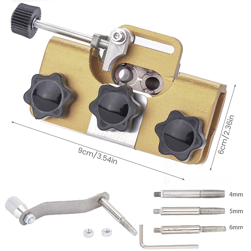 🧰 Amoladora de cadena de motosierra, amoladora de rotación manual de cadena de motosierra