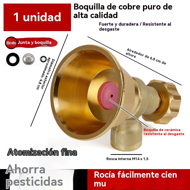 💦🔥 Posebna časovno omejena ponudba 🔥 Medeninasta kmetijska razpršilna šoba z nastavljivim nastavkom 🌾