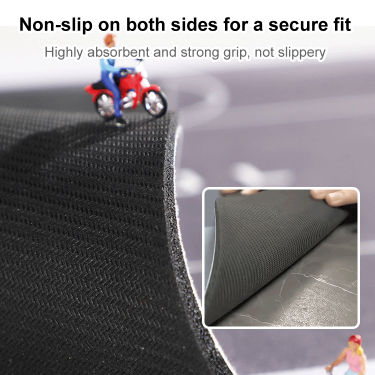 🌟【1 juego de 2 piezas：40*60+40*120cm】💥Alfombra antideslizante y absorbente🦶