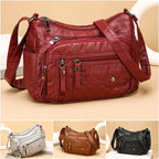 💥👜2025 új, nagy kapacitású puha bőr válltáska/crossbody táska