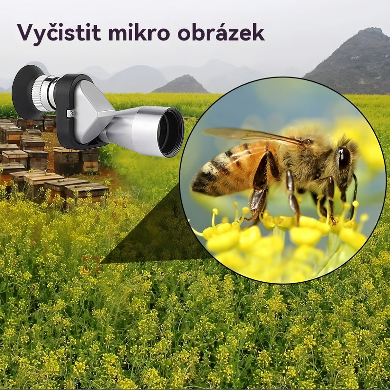 【30% sleva🔭】Mini monokulární dalekohled na telefon – Přenosný monokulární dalekohled na cesty a pozorování