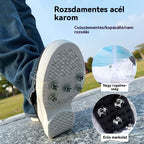 👴🚶🏔️❄️【50% zľava】Neviditeľné päťhroté protišmykové mačky, vonkajšie mačky, vhodné na turistiku v snehu, horolezectvo, lezenie po skalách a zimné ľadové povrchy, nevyhnutnosť pre seniorov.