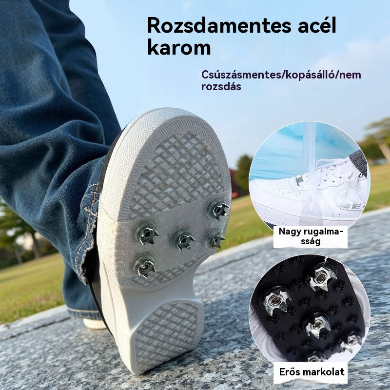 👴🚶🏔️❄️【50% zľava】Neviditeľné päťhroté protišmykové mačky, vonkajšie mačky, vhodné na turistiku v snehu, horolezectvo, lezenie po skalách a zimné ľadové povrchy, nevyhnutnosť pre seniorov.