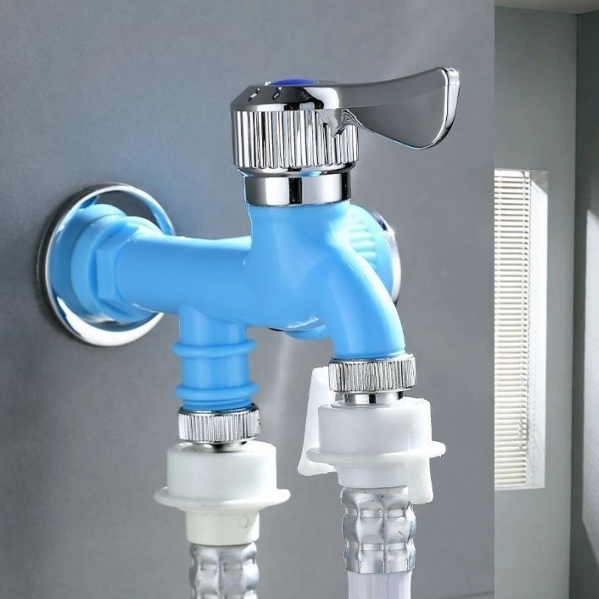 🔥🧰💧 Venkovní nemrznoucí směs s dvojitým ovládáním, faucet