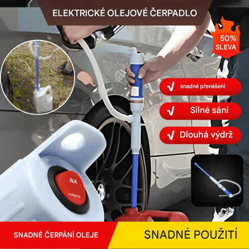 🔥Přenosné elektrické vodní čerpadlo šetrné k životnímu prostředí