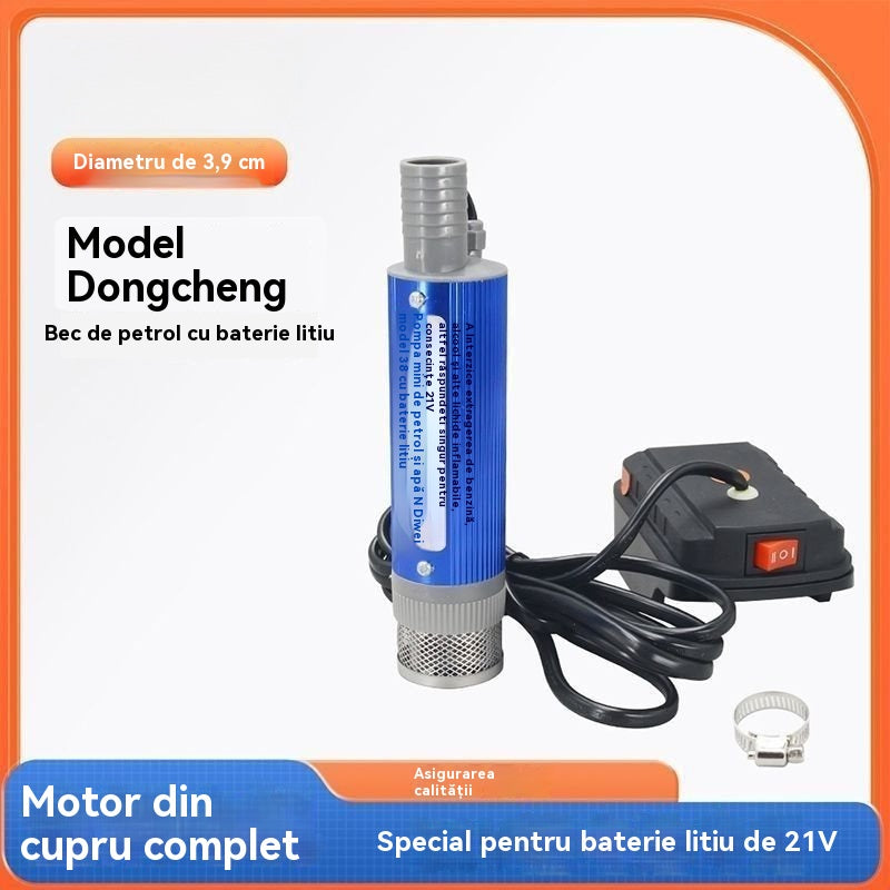 💥✅🔥Nova Denaqi uljna pumpa s litijevom baterijom, 21v, pumpa za ulje i vodu s dvostrukom namjenom, litijeva baterija