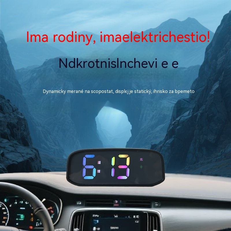 🚗【Najnovšia technologická inovácia roku 2026】🔥🔥Rýchlomer do auta s displejom napájaným solárnou energiou
