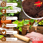 🔥🔥【Kúpte 2 a získajte 1 zadarmo】Výživná kokosová tehlová pôda