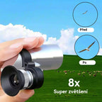 【30% sleva🔭】Mini monokulární dalekohled na telefon – Přenosný monokulární dalekohled na cesty a pozorování