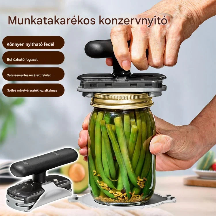 🔥🥫Multifunkciós rozsdamentes acél üvegnyitó💥Korlátozott ideig érvényes ajánlat