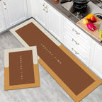 💥【40*60+40*120cm】🧽¡Alfombrilla suave de tierra de diatomeas! ¡Una maravilla para la cocina, antideslizante y resistente al aceite! ✨
