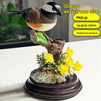 🦜🐦Simulacija s glasovnim upravljanjem, kreativni slatki ukrasi za ptice s glasovnim upravljanjem, ukrasni ukrasi za sobni stol