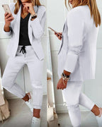 【Korlátozott ideig 50% kedvezmény】【S-3XL】Alkalmi divatos öltöny női öltöny