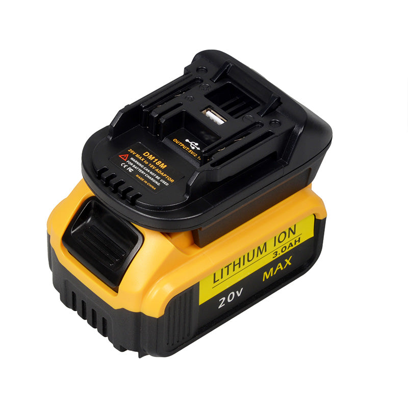 【Korlátozott ideig 50% kedvezmény!】Lítium akkumulátor adapter 18 V-os akkumulátoros szerszámokhoz