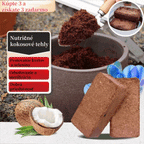 🔥🔥【Kúpte 2 a získajte 1 zadarmo】Výživná kokosová tehlová pôda