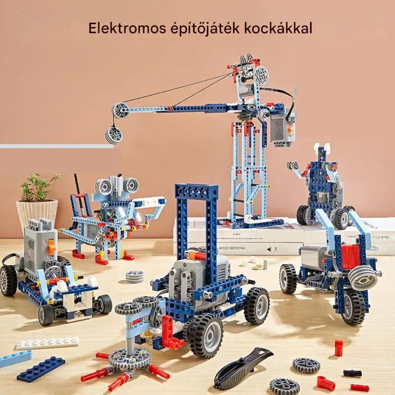 🔥【Limitált ajánlat: 40% kedvezmény!】🤖Elektromos építőjátékok