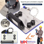 🧰 Uchwyt do szlifierki kątowej do cięcia pod kątem 45°