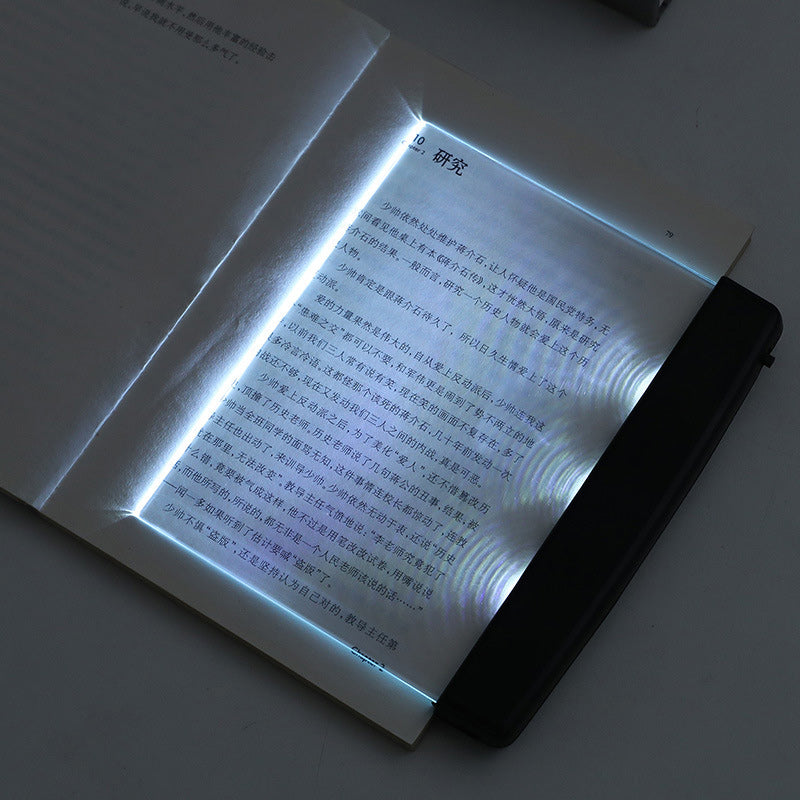🔥【Купете 1, вземете 1 безплатно】📜💡Светка за четене с нощно виждане и плосък LED панел, щадяща очите светлина за четене