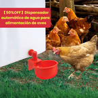 🔥🐔【10τεμ】Αυτόματο μπολ νερού για πουλερικά