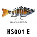 10 cm Classic Lure Lure Bionic Plastikowa przynęta