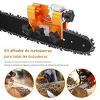 🧰 Amoladora de cadena de motosierra, amoladora de rotación manual de cadena de motosierra