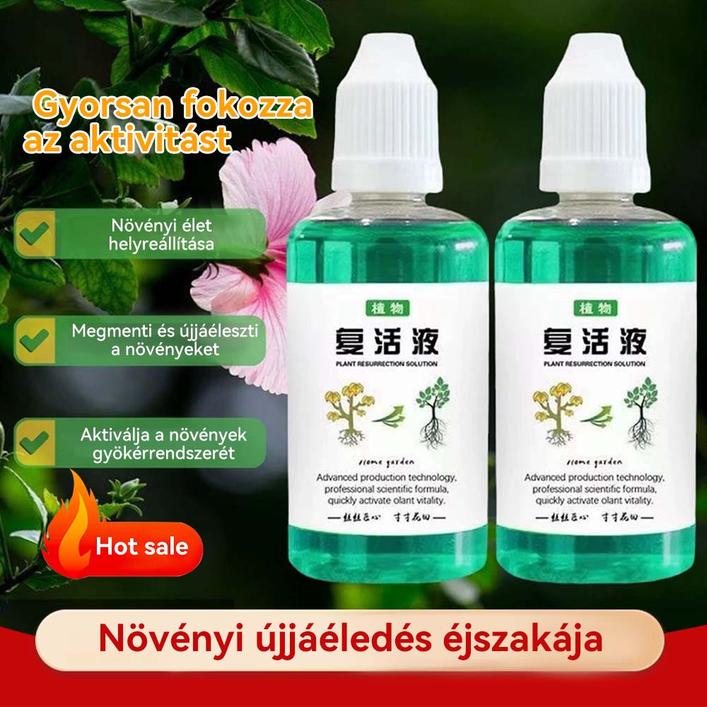 【Korlátozott ideig 50% kedvezmény!】Növény- és virágaktiváló folyékony oldat