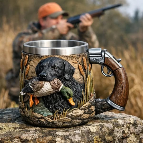 🔫☕[Tylko dziś taniej] Ekskluzywny kubek do kawy Hunter