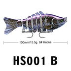10 cm Classic Lure Lure Bionic Plastikowa przynęta