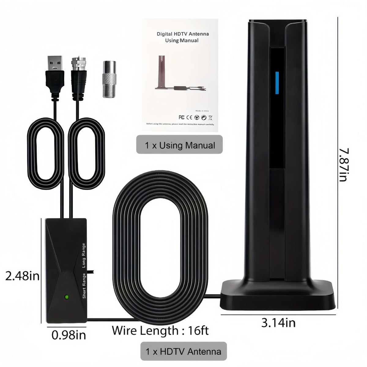 【50% OFF】🔥Beltéri HD digitális TV-vevő🌐