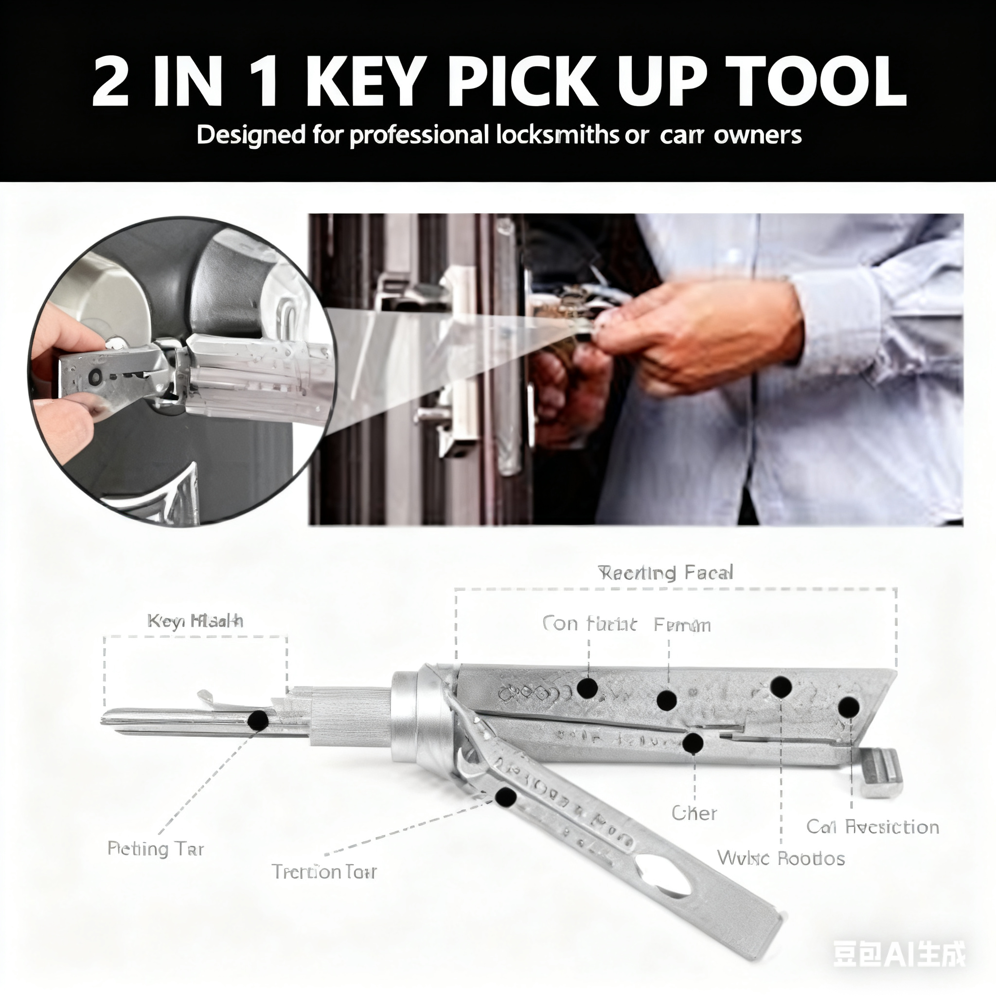 🏆🔐Különleges promóciók ezen a héten🔑 - 49% kedvezmény🔥Rozsdamentes acél kulcsdekóder