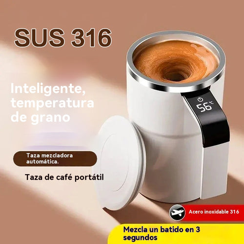 ☕⚡Sada nabíjecích kávových šálků s automatickým magnetickým míchadlem
